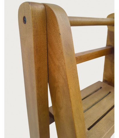 Vertis - Solid wood bathroom shelf