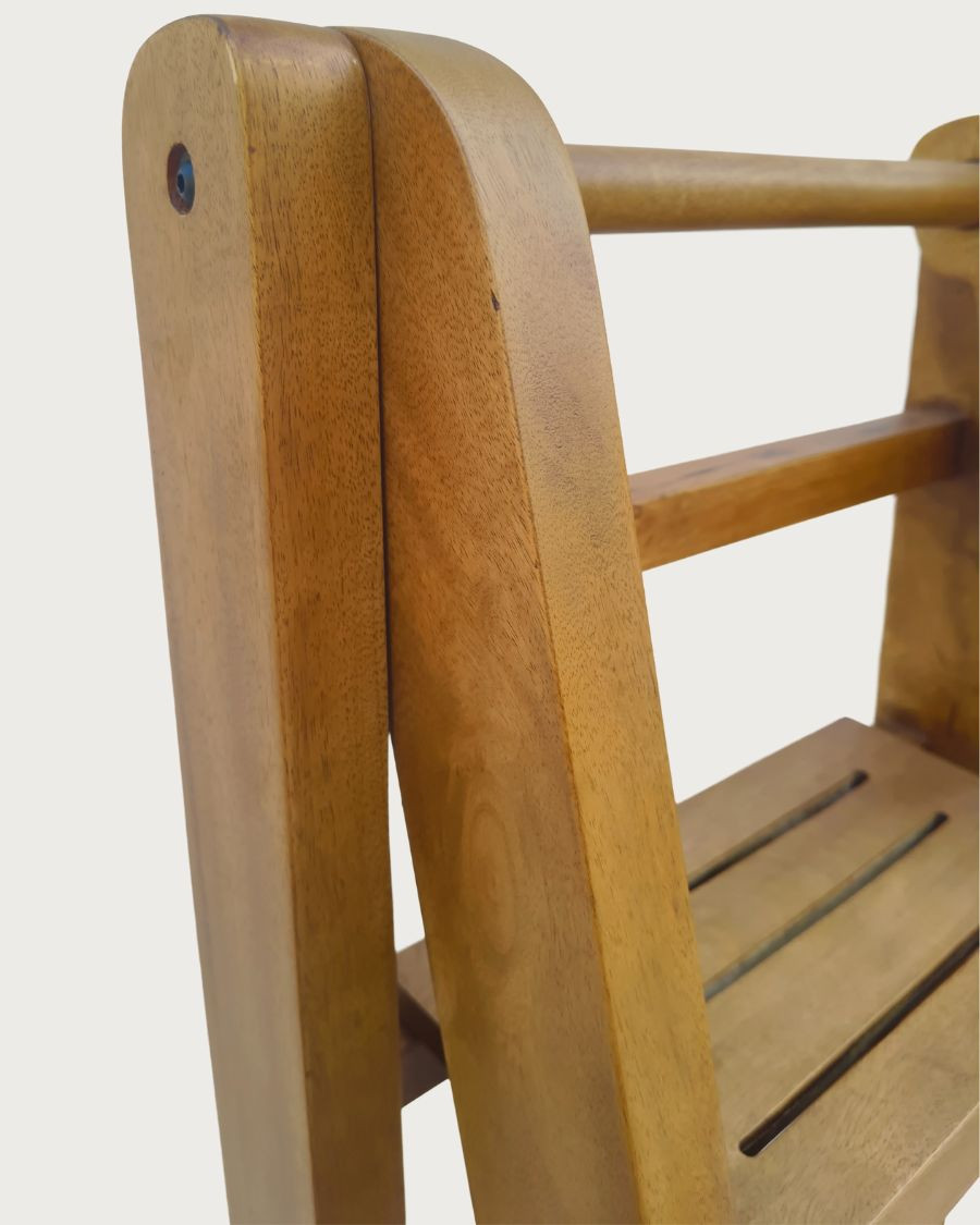 Vertis - Estantería de baño de madera maciza