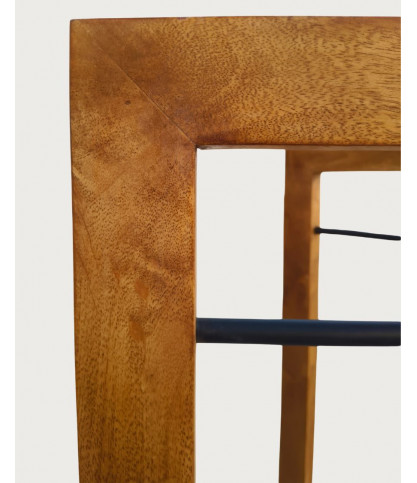 Elevéa - Porte serviette en bois massif de manguier