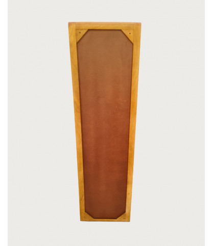 Palo - Armoire 1 porte avec miroir en bois massif de manguier