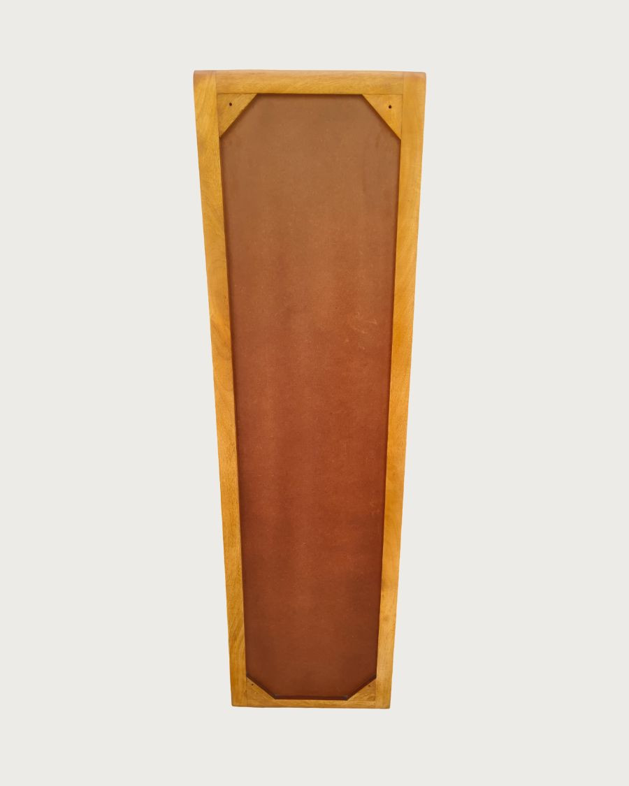 Palo - Hängesäule mit Spiegel aus massivem Mangoholz