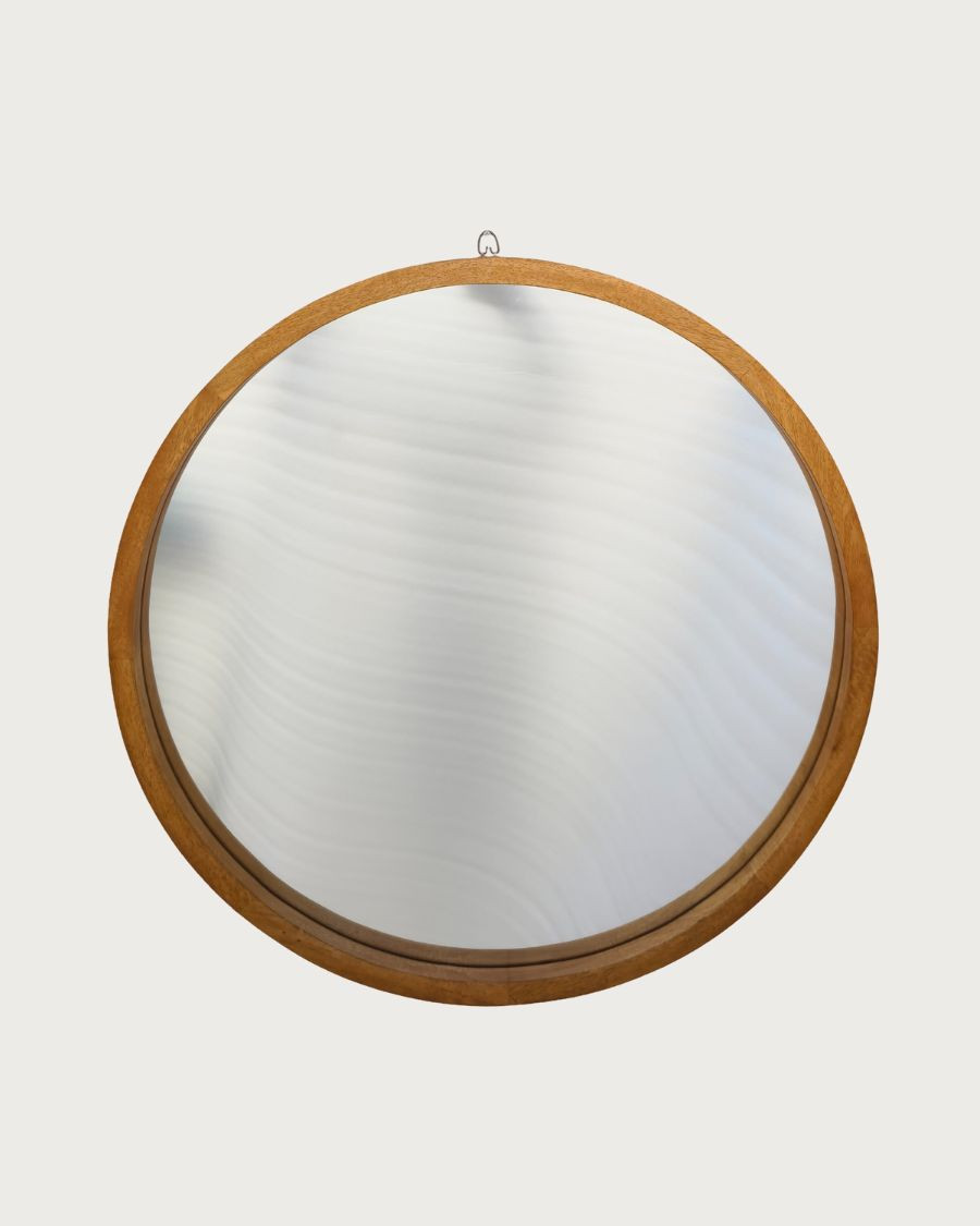 Liora - Miroir en bois massif de manguier