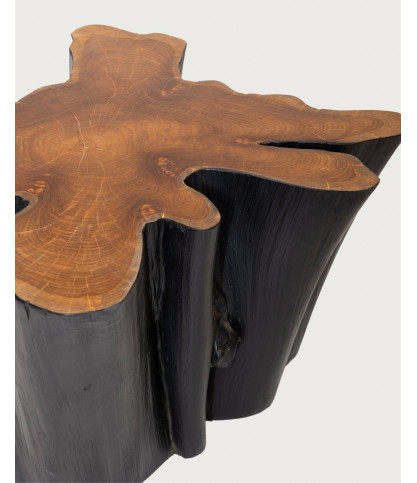 Timberly - Table basse en bois massif