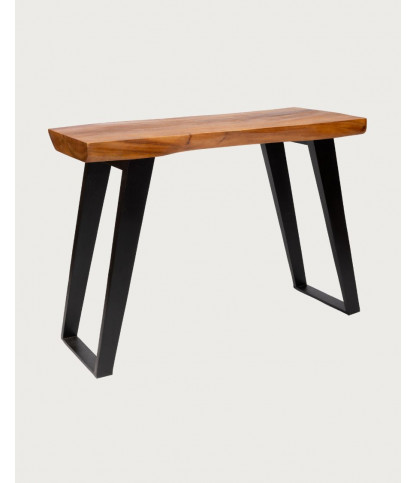 Consola Teaka de madera maciza de teca