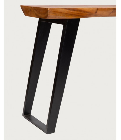 Teaka - Solid teak wood console