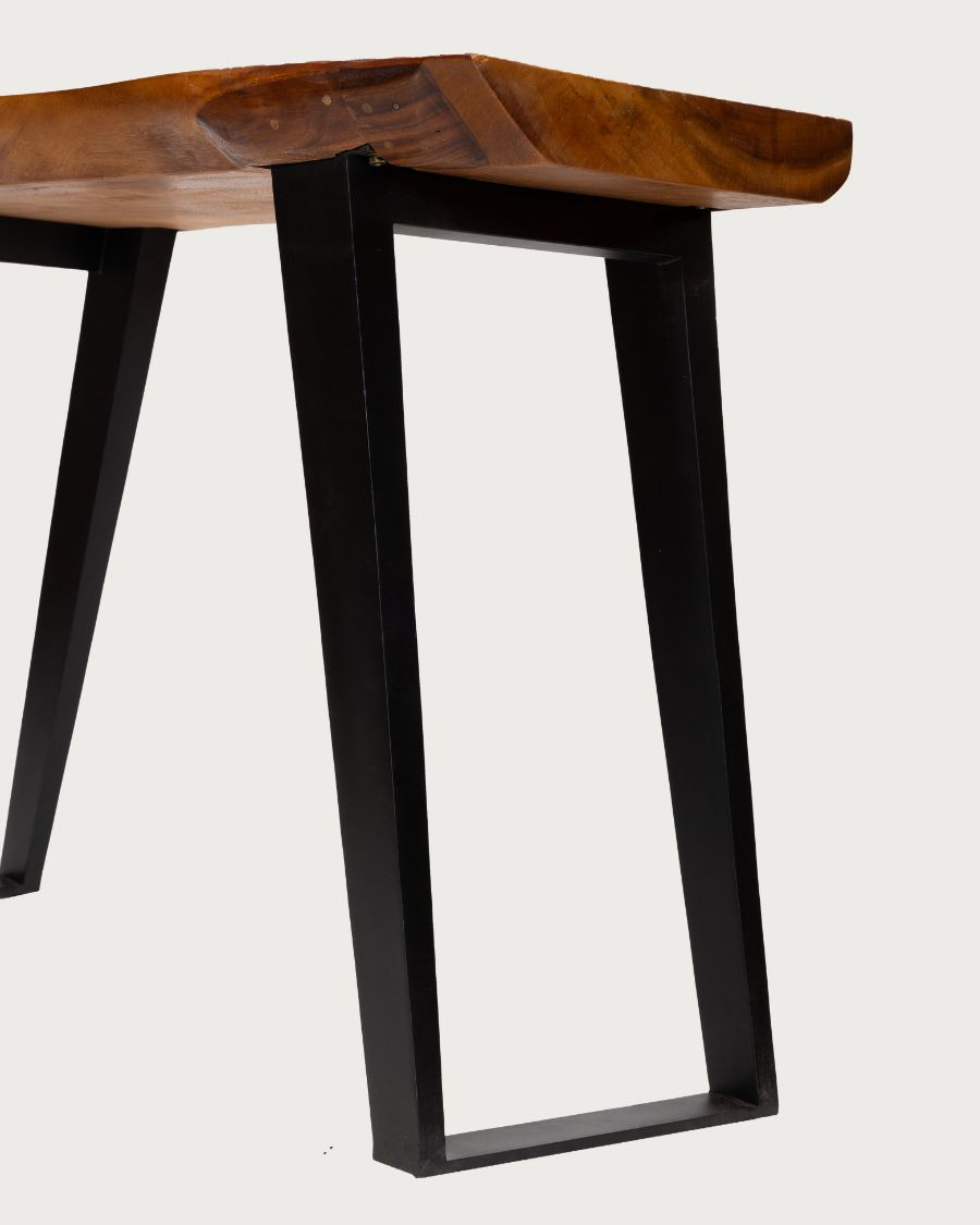 Teaka - Solid teak wood console