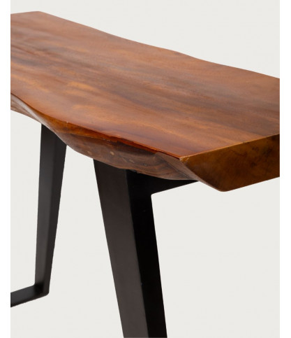 Consola Teaka de madera maciza de teca