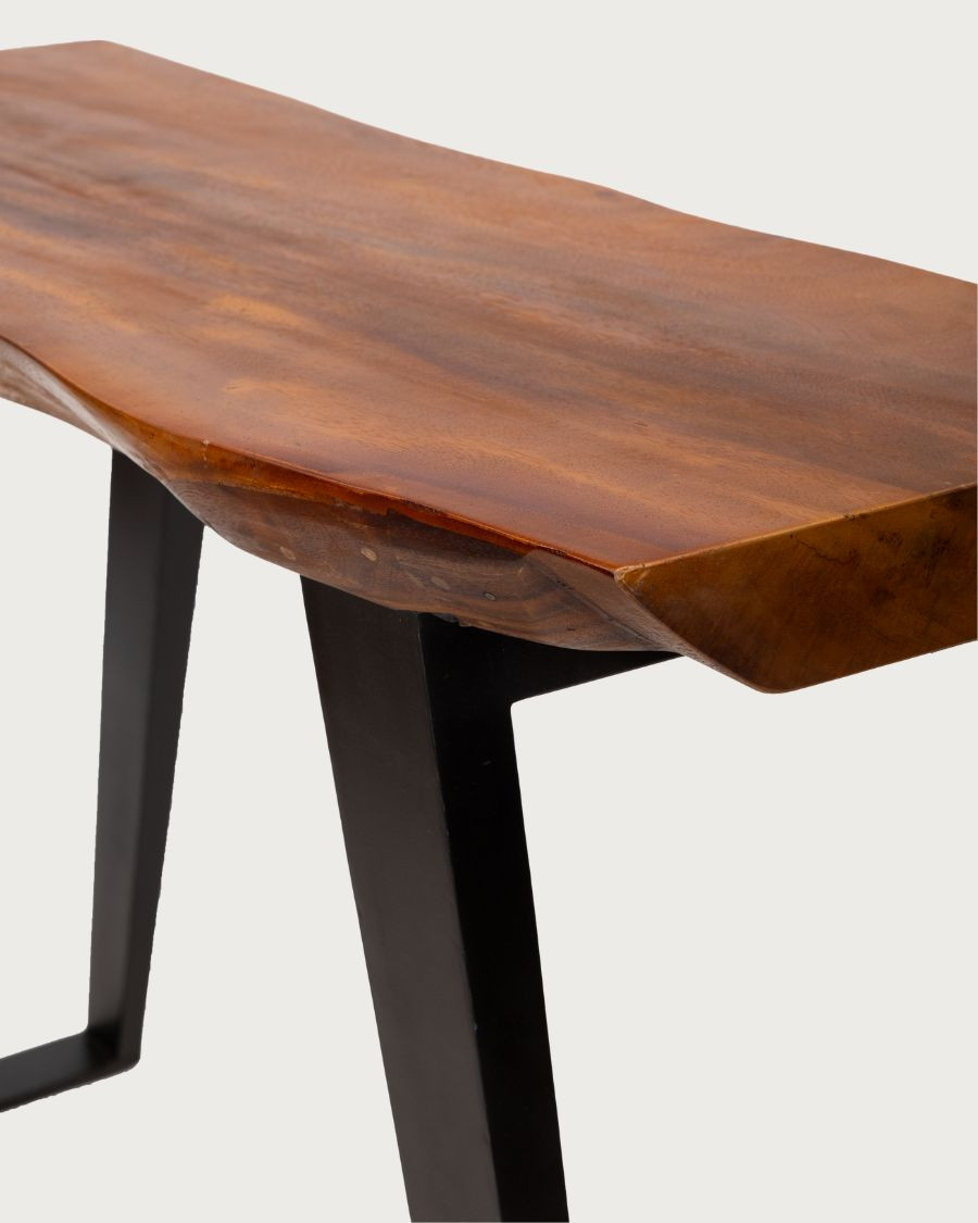 Consola Teaka de madera maciza de teca
