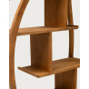 Yin Yang - Bibliothèque en bois massif de teck
