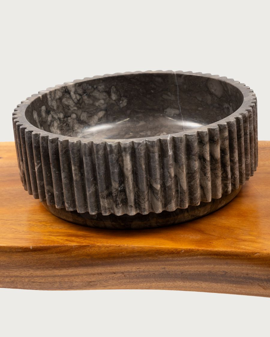 Nuit - Black marble basin
