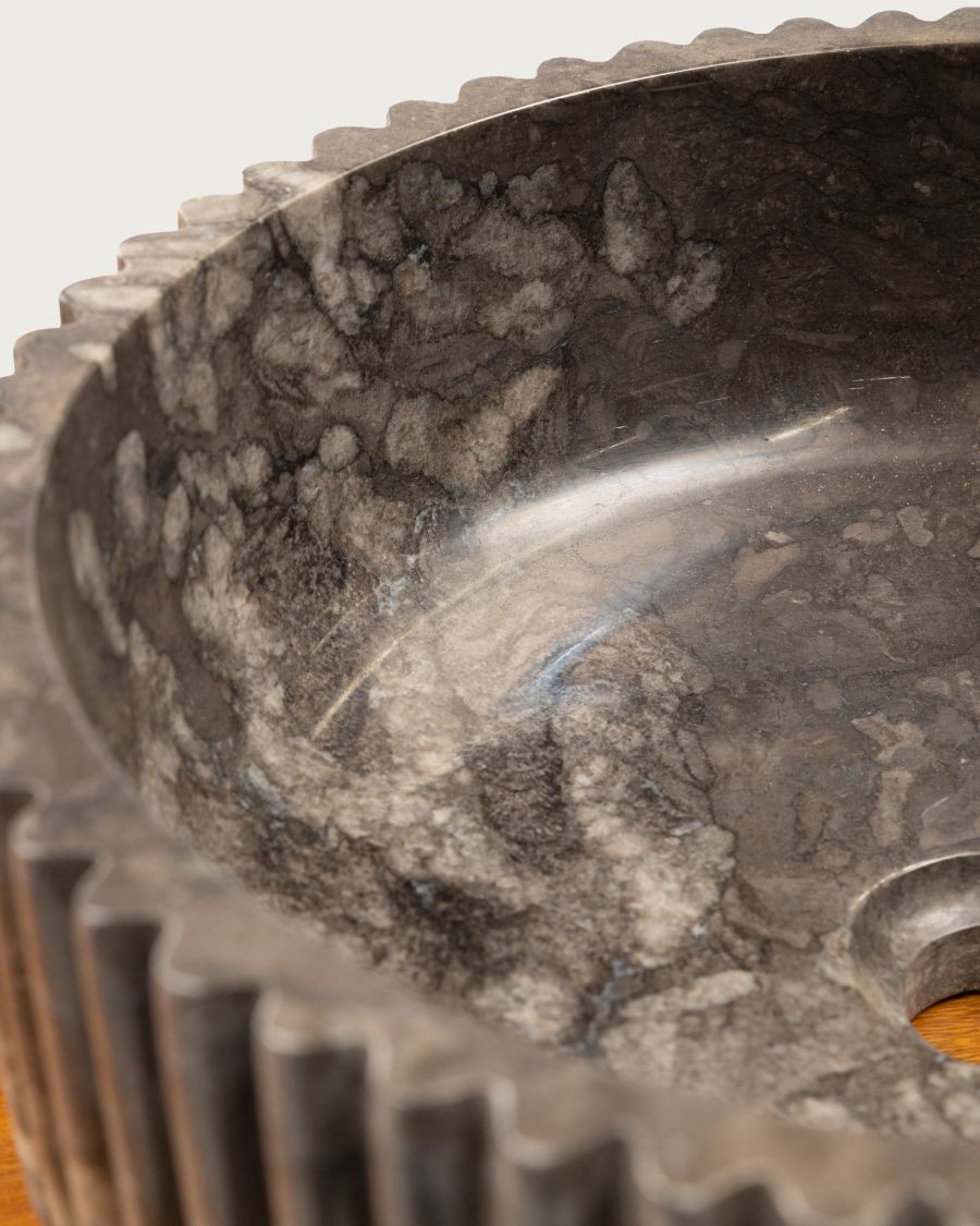 Nuit - Black marble washbasin