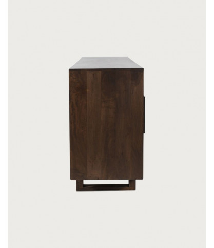 Alto - Laag dressoir van gerecycled teakhout, 200 cm