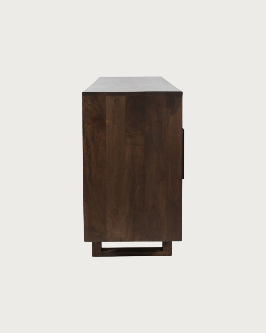 Alto - Laag dressoir van gerecycled teakhout, 200 cm