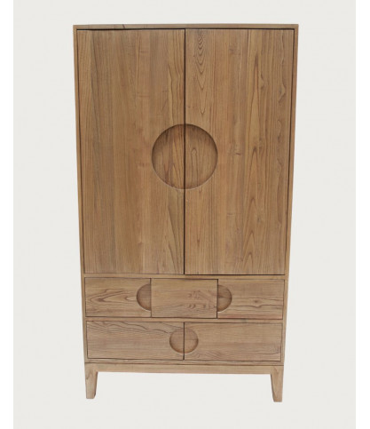 Kioto - Armario de madera maciza de teca