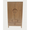 Kyoto - Armoire en bois massif de Sungkai