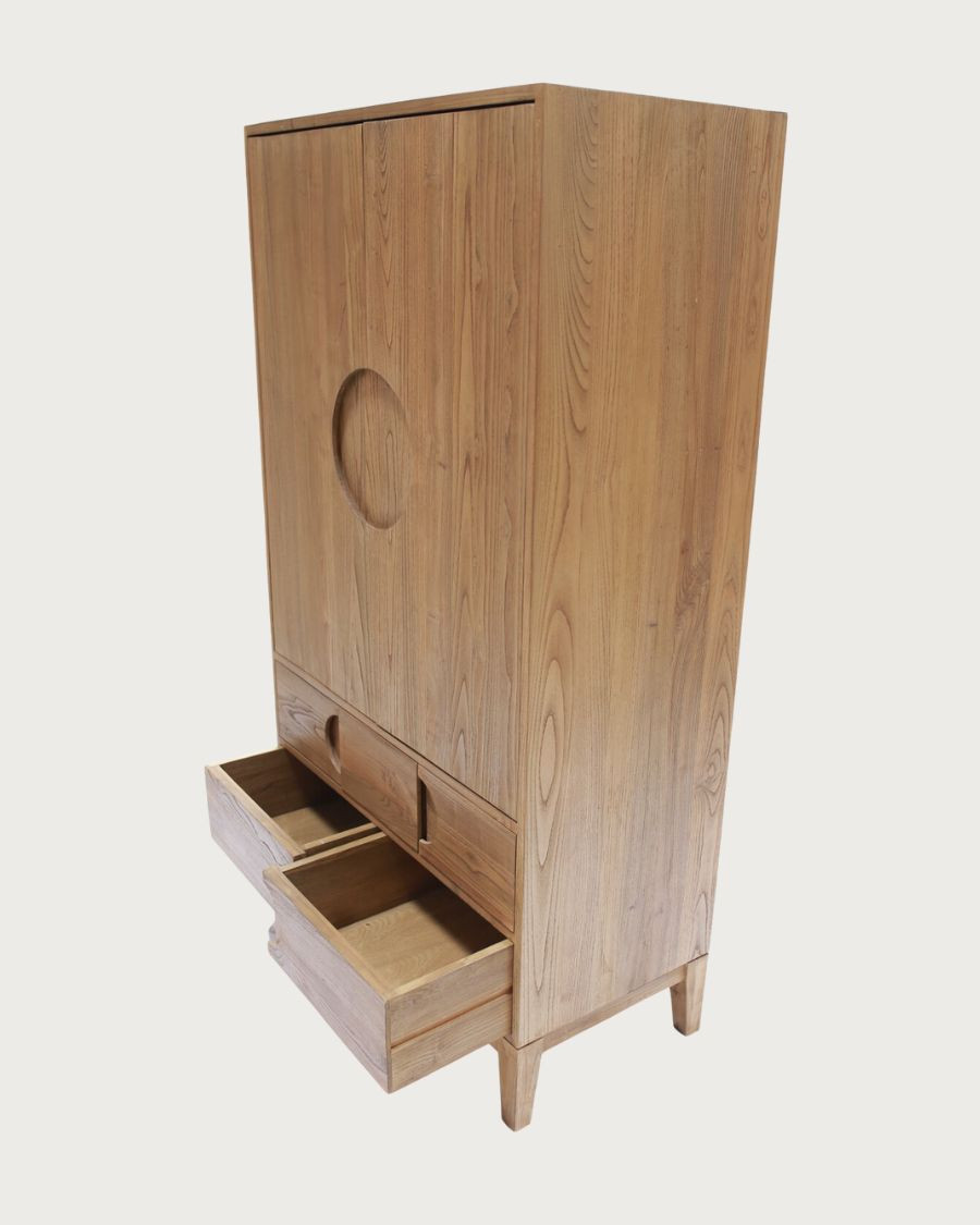 Kyoto - Armoire en teck massif