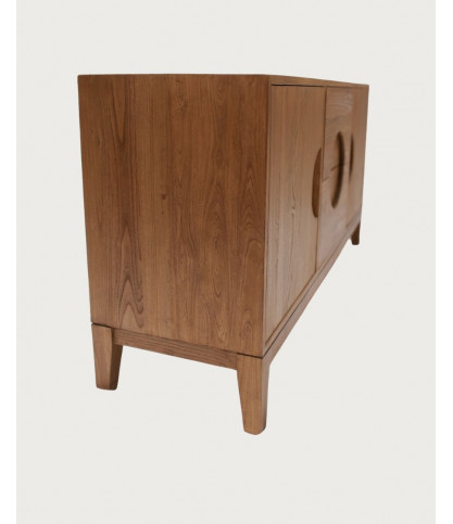 Kyoto - Credenza vintage in teak massello, 165 cm