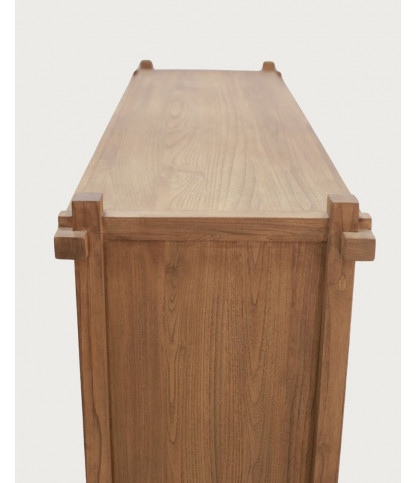 NARA - Credenza grande in legno di teak, 160 cm - Stile asiatico