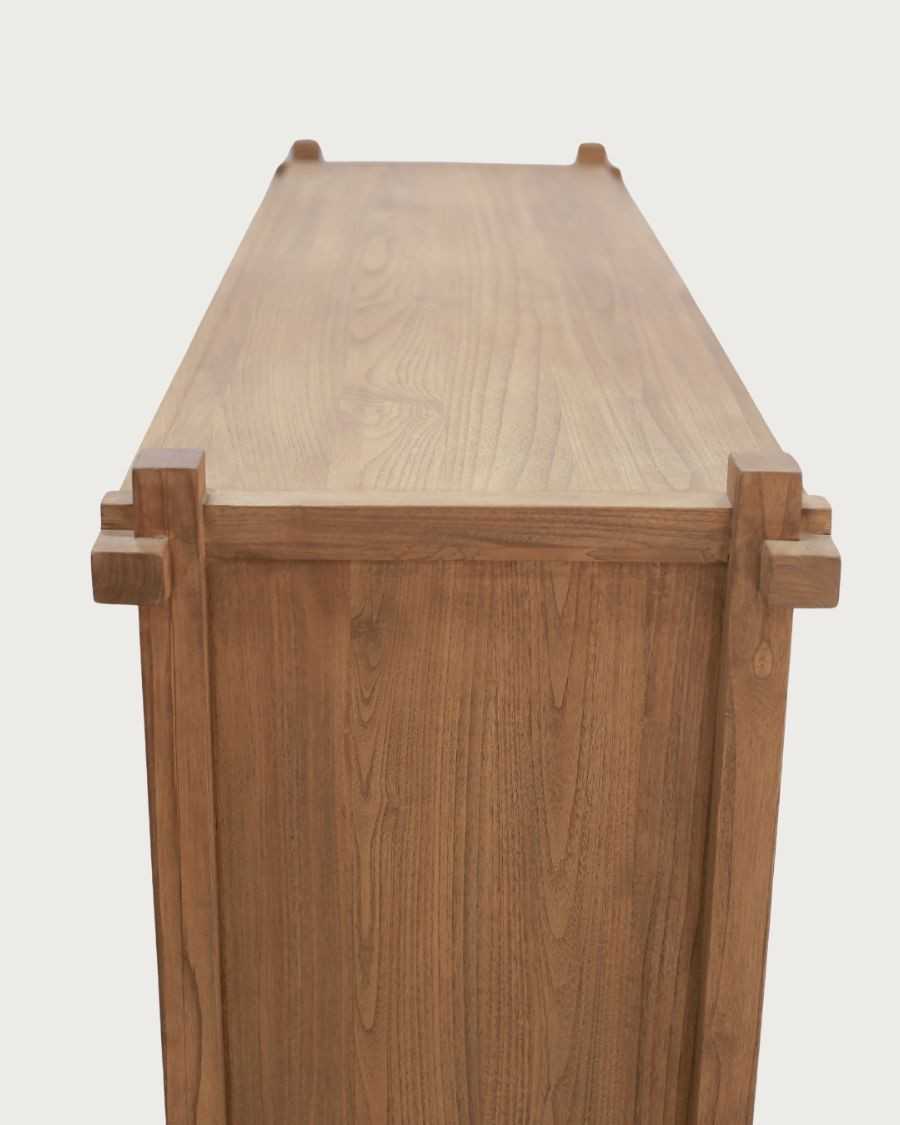 NARA - Großes Sideboard aus Teakholz, 160 cm, im asiatischen Stil
