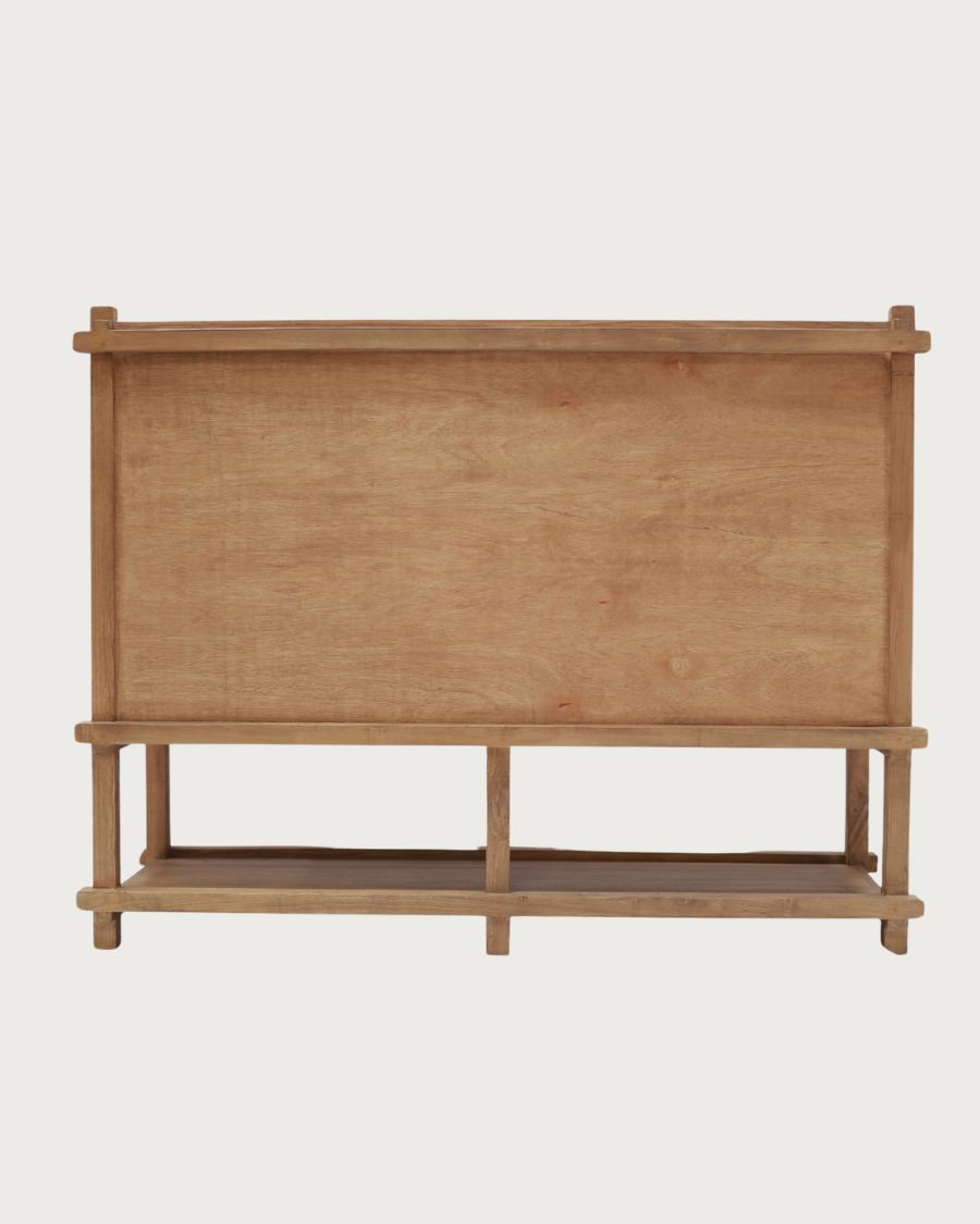 NARA - Gran buffet de madera Sungkai 160 cm - Estilo asiático