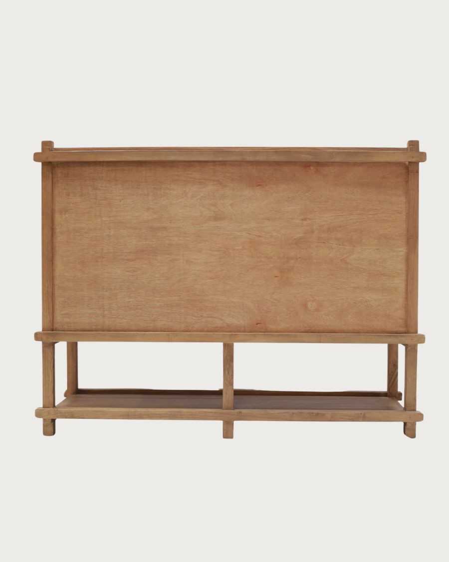 NARA - Großes Sideboard aus Teakholz, 160 cm, im asiatischen Stil