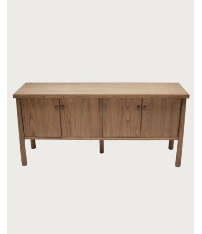 Yara - Aparador de madera maciza de teca de 170 cm