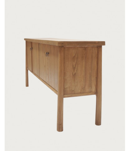 Yara - Aparador de madera maciza de teca de 170 cm