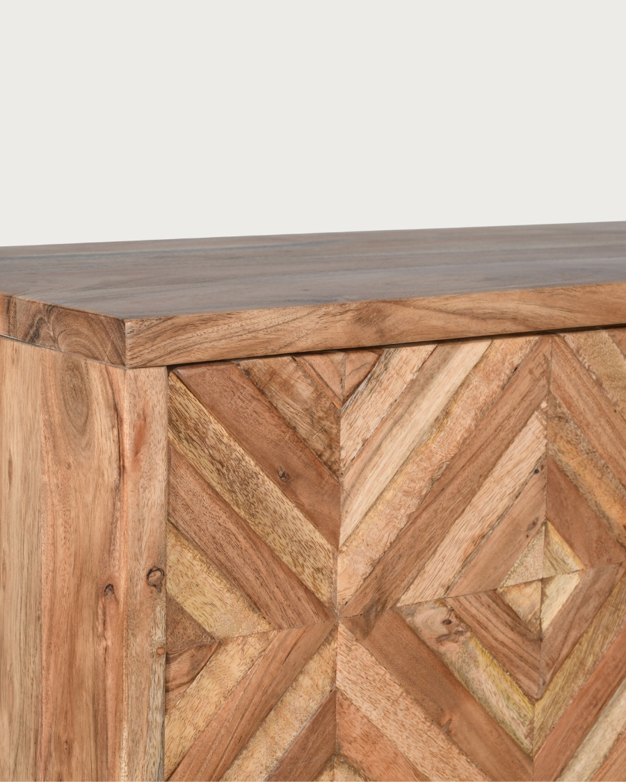 Naya - Armoire en bois massif de manguier