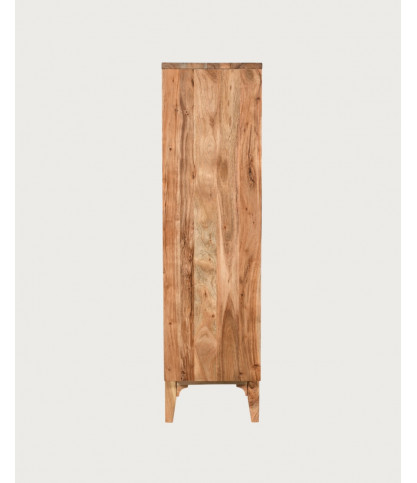 Naya - Solid mango wood cabinet with 2 doors