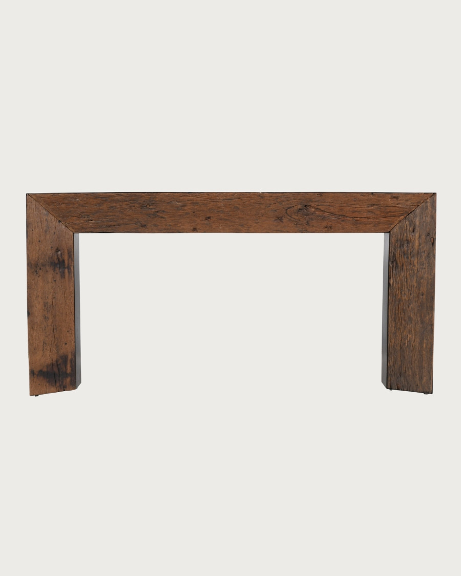 Luma - Console in solid mango wood