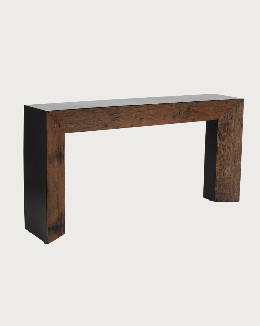 Luma - Console van massief mangohout