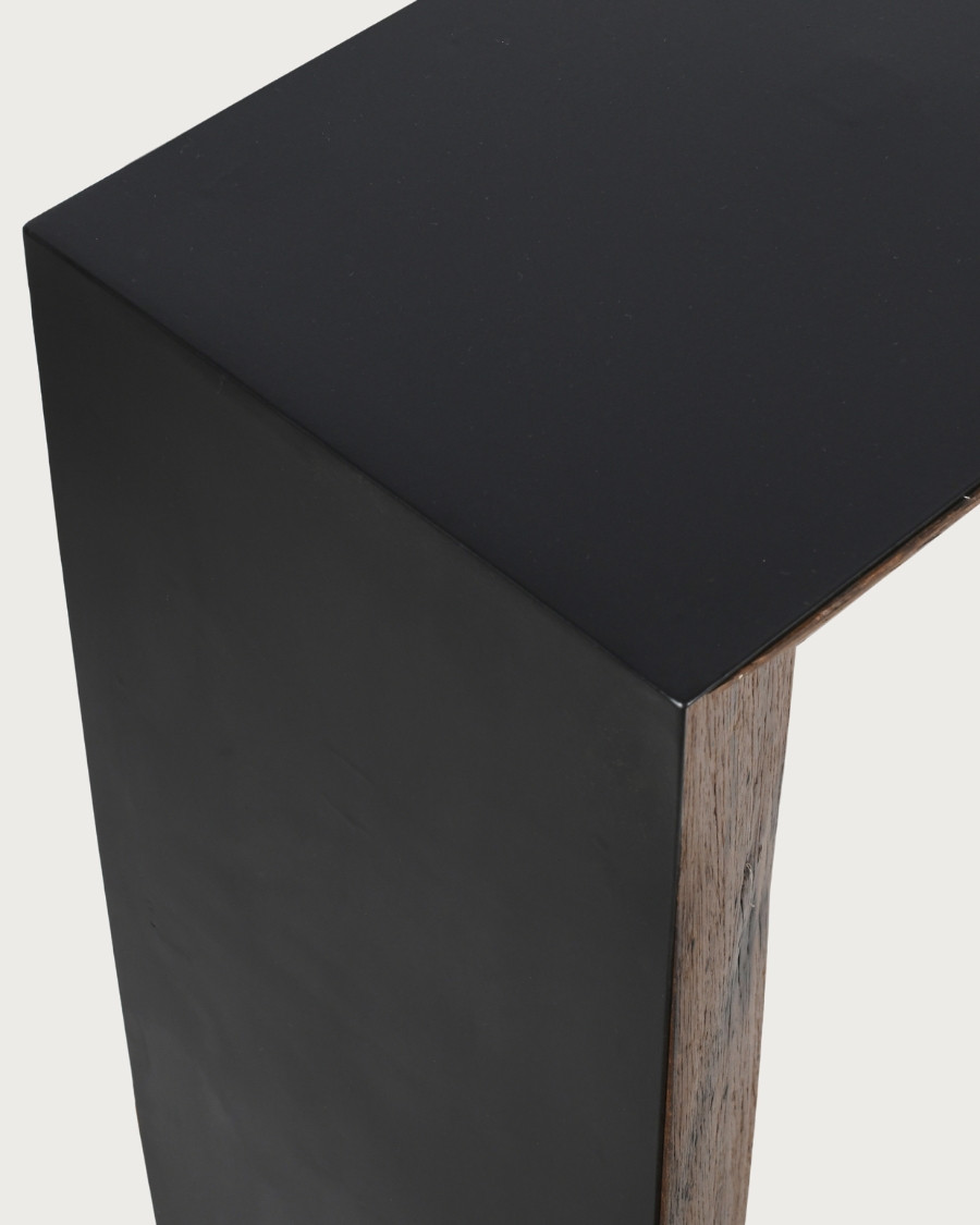 Luma - Console van massief mangohout