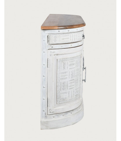 Argo - Dressoir van massief wit mangohout