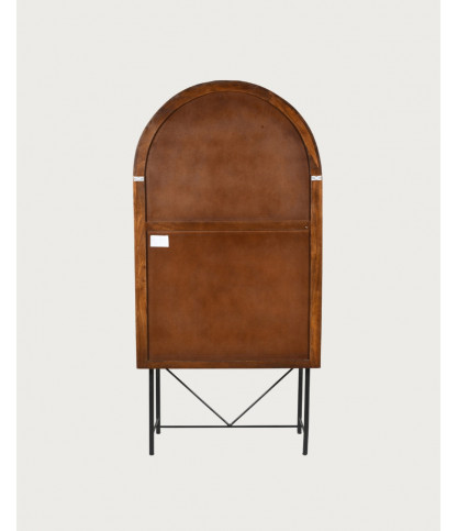 Vorno - Carved mango wood cabinet