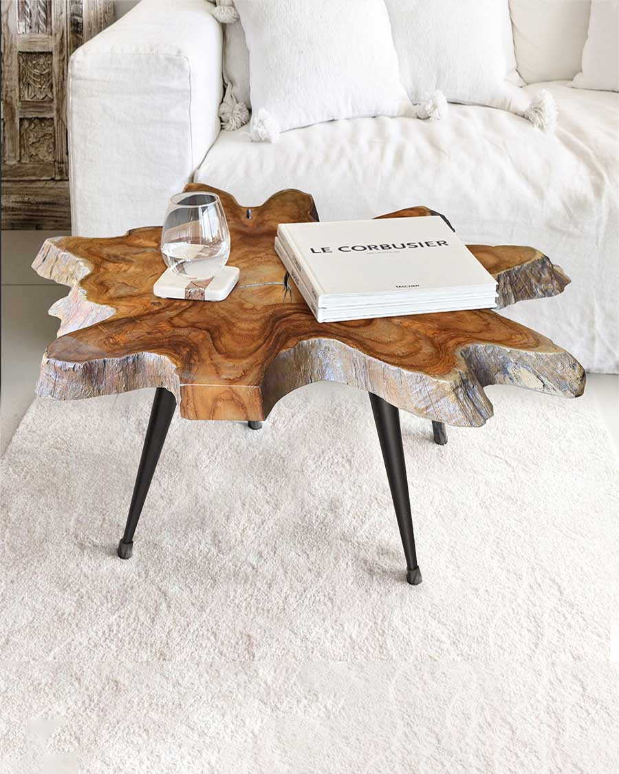 Stella - Solid teak trunk...