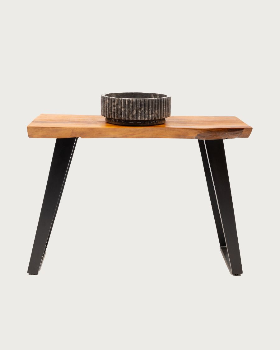 Teaka - Solid teak vanity unit