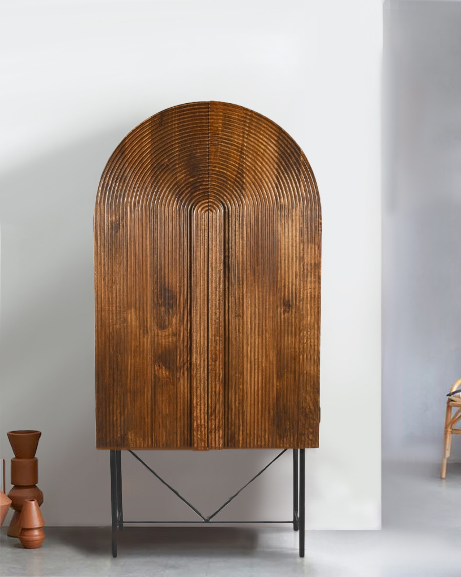 Vorno - Armoire en manguier...
