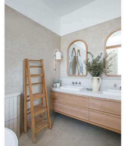 Vertis - Mensola da bagno in legno massello