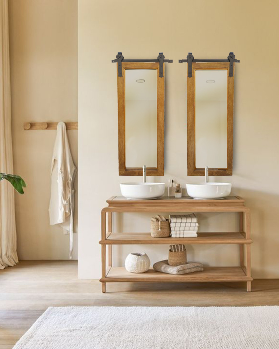 Zara - Solid Wood and Metal...