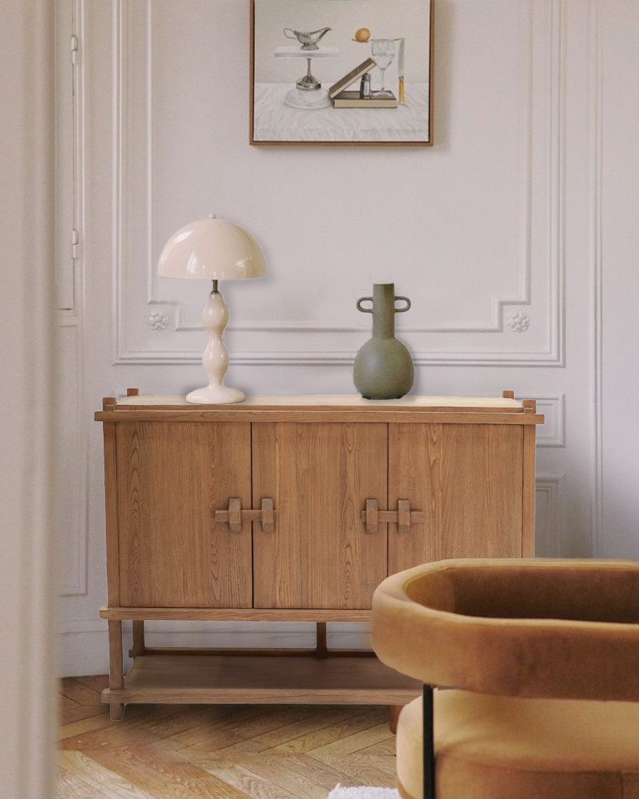 NARA - Grand buffet en bois...