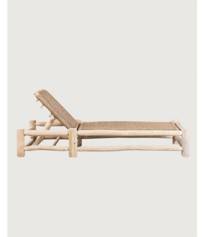Jaya - Tumbona reclinable de madera