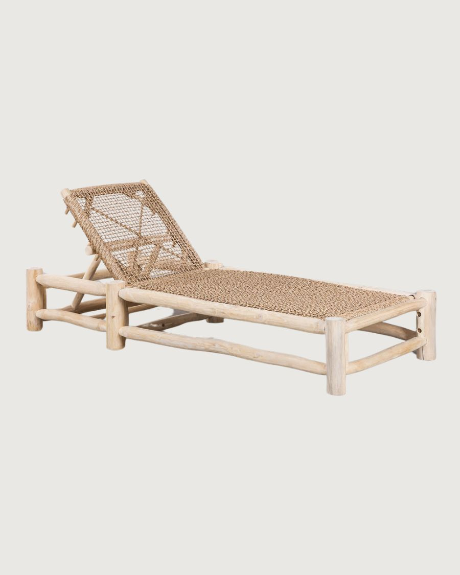 Jaya - Houten ligstoel