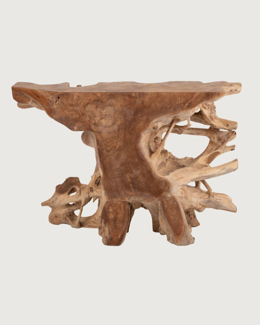 Forest - Consoletafel van massief teakhout, 121 cm