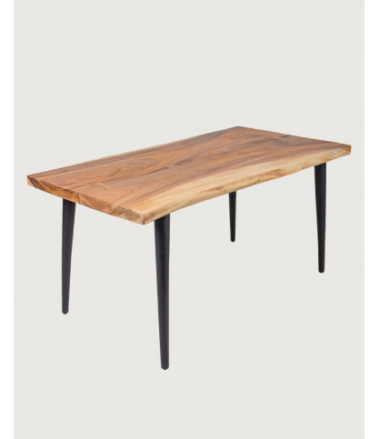 Kanpur - Table repas in massif Swar L160 cm 6 pers.