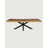 Dempo - Table repas en suar massif L250 cm 12-14 pers.