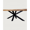 Dempo - Table repas en suar massif L250 cm 12-14 pers.