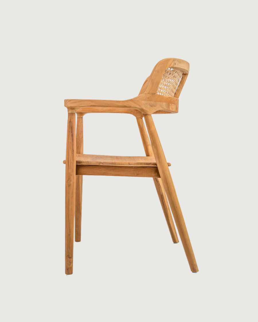 Sienne - Chaise en teck recyclé