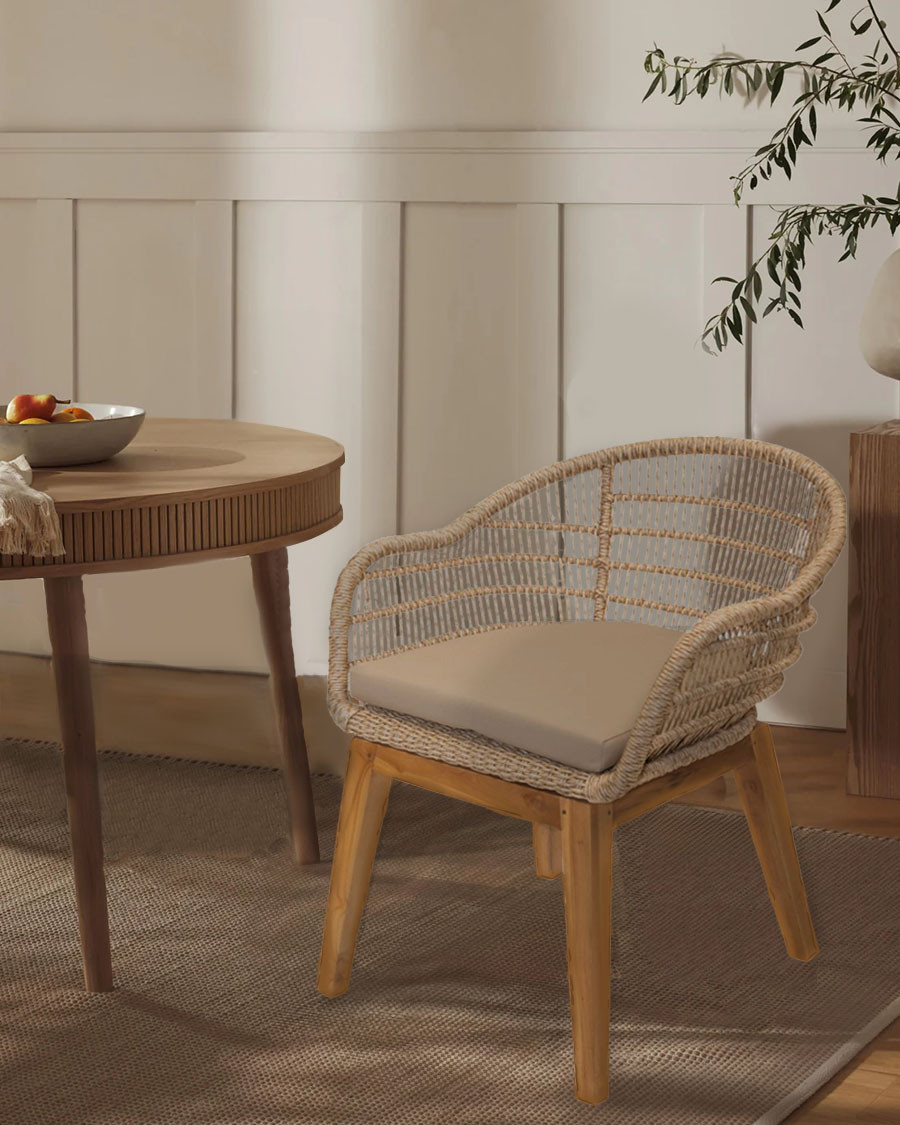 Maelie - Chaise en teak...