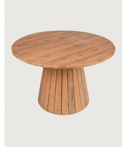 Capelle-Table de jardin de teck recycle