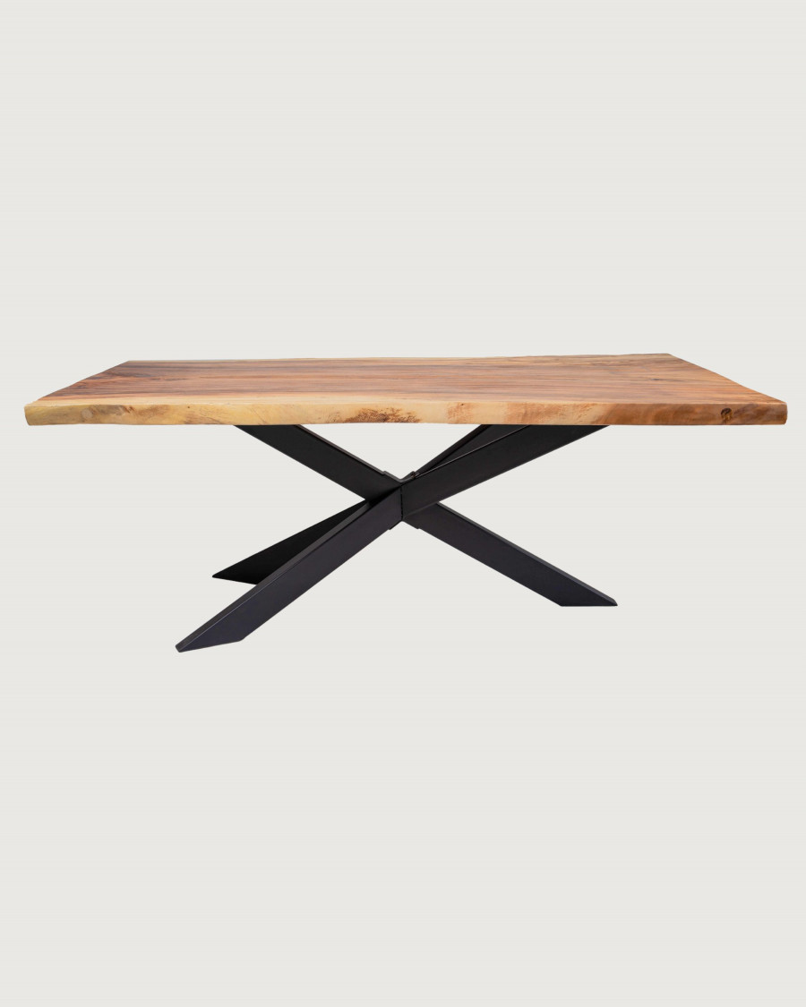 Laguna - Dining table in solid wood of suar